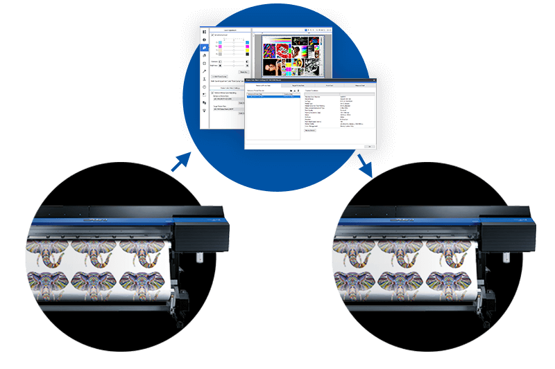 Roland Versa Works RIP Software Infographic Diagram Roland Versa Works RIP Software Infographic Diagram