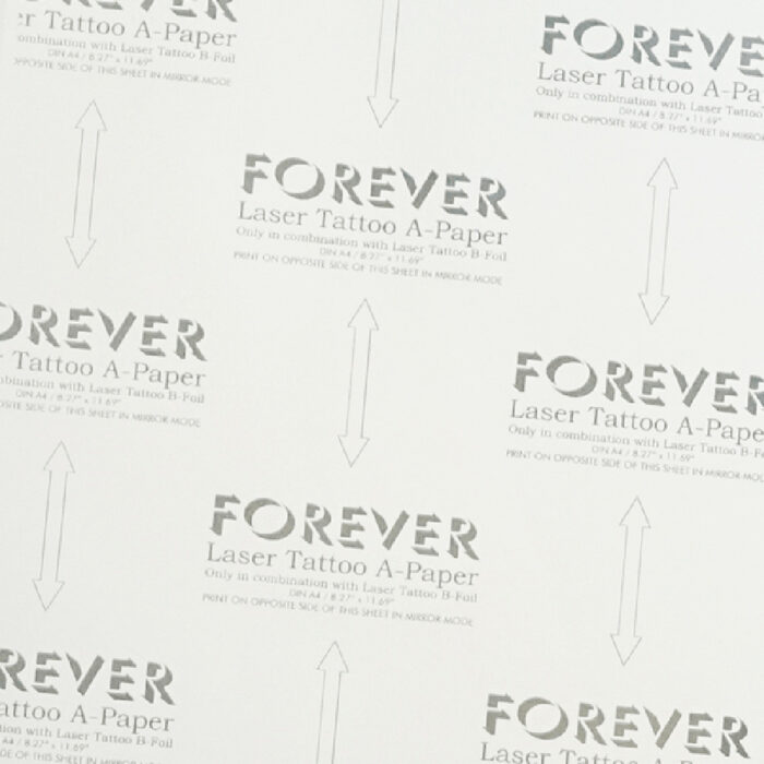 Forever Transfers A4 Laser Tattoo Paper with B Paper