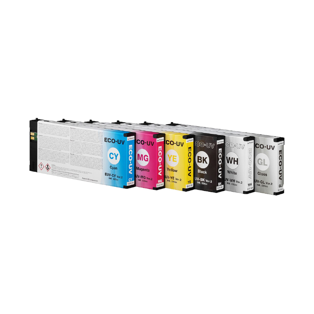 Roland Eco-UV Ink Cartridges Roland Eco-UV Ink Cartridges