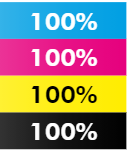 Percentage graphic for Forever Laser Dark Ink Levels Percentage graphic for Forever Laser Dark Ink Levels