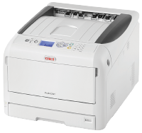 8432WT OKI PRO 8432WT White Toner Printer with transparent background