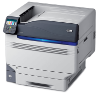 OKI PRO 9541WT White Toner Printer with transparent background OKI PRO 9541WT White Toner Printer with transparent background