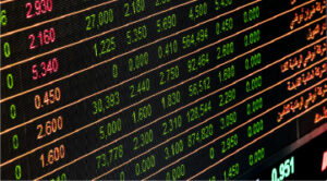 Board of digital numbers Board of digital numbers