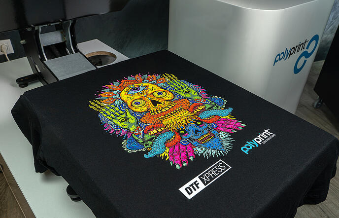 DTF Xpress print finished garment DTF Xpress print finished garment