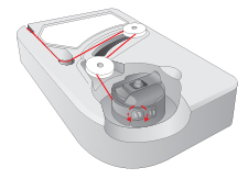Adjusting Bobbin Tension Diagram Adjusting Bobbin Tension Diagram