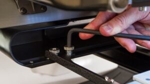 Melco Attaching Hoop Arms Demonstration Melco Attaching Hoop Arms Demonstration