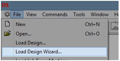 Melco Loading Design Wizard Screen Melco Loading Design Wizard Screen