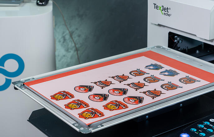 Digital factory printing multiple images steps Digital factory printing multiple images steps