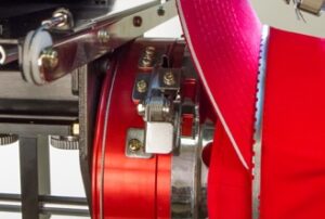 Melco Loading a hooped cap Melco Loading a hooped cap