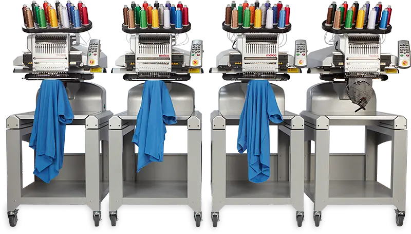 Melco EMT16X Embroidery Machine Melco EMT16X Embroidery Machine