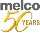 Melco Embroidery Machines - 50 years celebration logo Melco Embroidery Machines - 50 years celebration logo