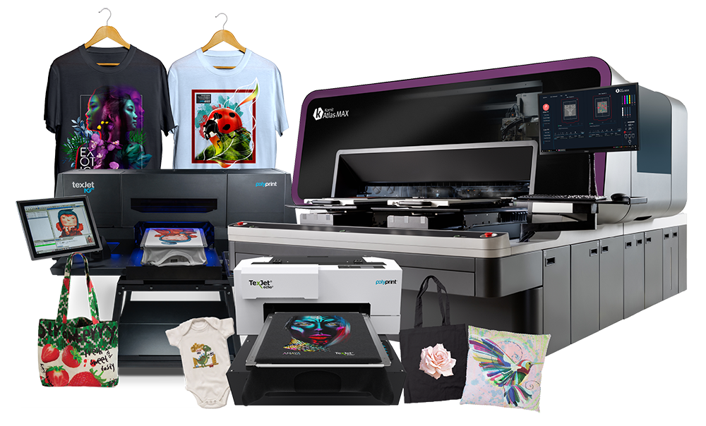 DTG Printers Collage DTG Printers Collage