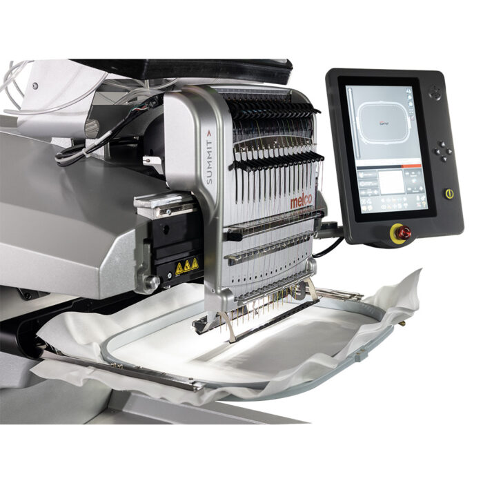 Melco SUMMIT Commercial Embroidery Machine - Image 6
